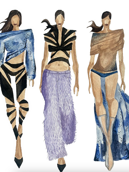 Fashion School - Student project: Mugler mini-collection